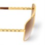Солнцезащитные очки Attitude Louis Vuitton, золотой 22194124