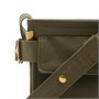 Полиэстеровая сумка-кроссбоди мужская армейского зеленого цвета Burberry 26467327