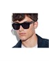 Поляризованные квадратные солнцезащитные очки, 55 мм Tom Ford, черный 22656324