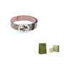 Ремень кожаный Gucci Supreme мужской, бежевый 13903331