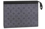 LOUIS VUITTON Сумка-пудреница Voyage Monogram Eclipse Reverse Mm серая 27974217