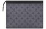 LOUIS VUITTON Сумка-пудреница Voyage Monogram Eclipse Reverse Mm серая 27974217