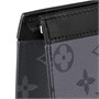LOUIS VUITTON Сумка-пудреница Voyage Monogram Eclipse Reverse Mm серая 27974217