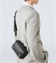 Маленькая кожаная сумка через плечо Pebble Loewe, черный 25639020