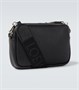 Маленькая кожаная сумка через плечо Pebble Loewe, черный 25639020