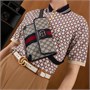 GUCCI Кожаный поясной рюкзак Ophidia синий бежевый 27945528