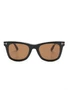 TOM FORD Eyewear очки-клипоны в квадратной оправе, черный 15666421