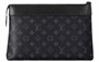 Сумка pochette voyage souple monogram eclipse 'black' Louis Vuitton, черный 21125252