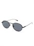 Солнцезащитные очки Saint Laurent Eyewear в овальной оправе, черный 22122498