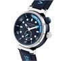 Часы мужские Tambour Street Diver, автоматический, 44 мм, сталь Louis Vuitton, синий 22190750