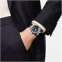 Часы мужские Tambour Street Diver, автоматический, 44 мм, сталь Louis Vuitton, синий 22190750