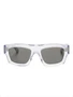 1926 солнцезащитные очки Gucci Eyewear, белый 23794117