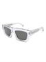 1926 солнцезащитные очки Gucci Eyewear, белый 23794117