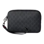 GUCCI Клатч GG Supreme Canvas мужской черный 27944654