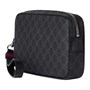 GUCCI Клатч GG Supreme Canvas мужской черный 27944654