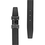 HERMES Мужской ремень из телячьей кожи черный, Black 27947686