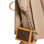 Сумка LOUIS VUITTON с монограммой золотистого оттенка коричневый 27974671
