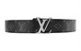 Мужской ремень Louis Vuitton, черный/серый 10443474
