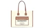Сумка Burberry из канваса с кожаной отделкой 27895394
