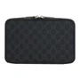 GUCCI Мужская черная кожаная сумка через плечо 27943232