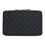 GUCCI Мужская черная кожаная сумка через плечо 27943232