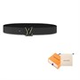 Мужской ремень Louis Vuitton, черный 10443414