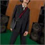 GUCCI Миниатюрная мужская сумка через плечо из кожи и текстиля GG Supreme черный 27944678