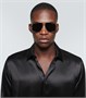 Солнцезащитные очки-авиаторы sl 653 leon Saint Laurent, серый 5938626