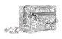 LOUIS VUITTON Мягкий кожаный кофр через плечо миниатюрный мужской серебристый 27974670