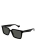 Солнцезащитные очки Gucci GG Generation Light, 55 мм, черный 19919668