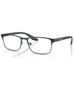Мужские очки прямоугольной формы, PS 50PV57-O PRADA LINEA ROSSA 2826453