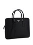 Портфель с логотипом Prada, черный 25838840