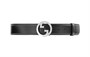 Ремень мужской Gucci Leather, черный 14000882