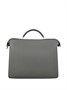 Сумка-тоут Medium Peekaboo ISeeU FENDI, серый 27876175