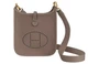 HERMES Сумка через плечо Evelyne из коровьей кожи унисекс 27948395