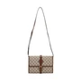 GUCCI Кожаный мессенджер через плечо мужской коричневый 27943418