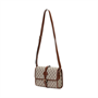 GUCCI Кожаный мессенджер через плечо мужской коричневый 27943418