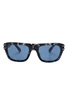 Солнцезащитные очки Dolce & Gabbana Eyewear в квадратной оправе, черный 22632785