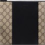 GUCCI Холщовая сумка-клатч с кожаными вставками мужская Ebony & Black 27943391