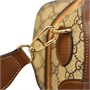 GUCCI Сумка холщовая с кожаными деталями через плечо кросс-боди дорожная малая мужская 27943414
