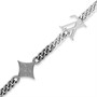 Браслет LV Instinct Louis Vuitton, серебряный 22194053