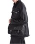 Плечевая сумка из переработанного нейлона и кожи Saffiano Prada, черный 25344577