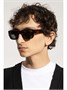 Jacquemus солнцезащитные очки Meridiano, коричневый 15692907