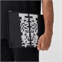 Burberry Кожаная сумка клатч большая мужская черная 27895708