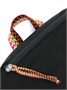 Lanvin поясная сумка с узором шеврон, черный 10078654
