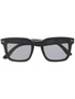 TOM FORD Eyewear солнцезащитные очки в квадратной оправе, черный 15667242