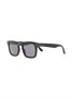 TOM FORD Eyewear солнцезащитные очки в квадратной оправе, черный 15667242