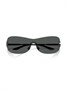 Солнцезащитные очки-маска Dolce & Gabbana Eyewear, черный 20530410
