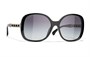 CHANEL Квадратные солнцезащитные очки, Black 27908993