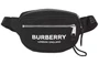 Сумка через плечо Burberry с логотипом Cannon из Econyl, маленькая, черная 26500429